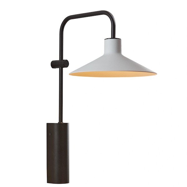 【Bover】 スペイン・インテリア照明「Platet A／02 LED」Light Grey Shade, 調光不可
(Φ200×D300×H400mm)