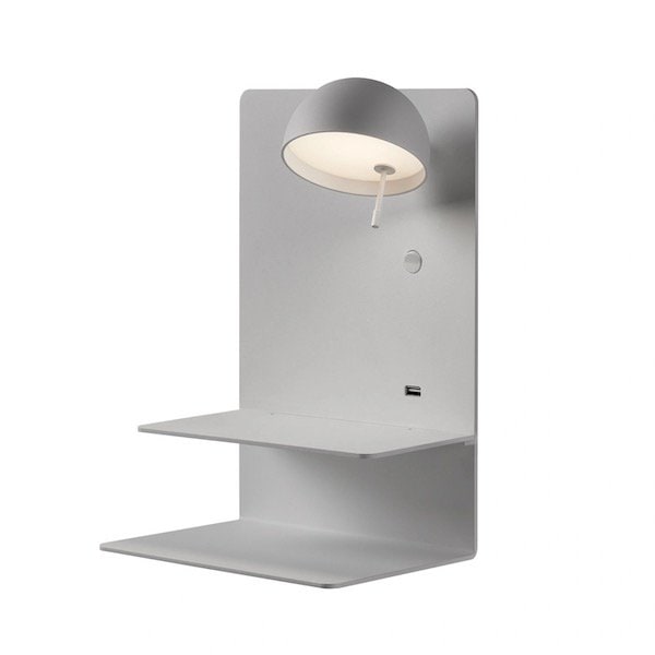 【Bover】 スペイン・インテリア照明「Beddy A／04 LED」Shade On The Left Side (W220×D180×H330mm)