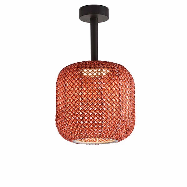 【Bover】 スペイン・アウトドア インテリア照明「Nans PF／31 Outdoor」Red (Φ315×H377mm)