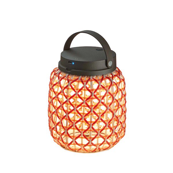 【Bover】 スペイン・インテリア照明「Nans M／21／R」Red (Φ167×H204mm)