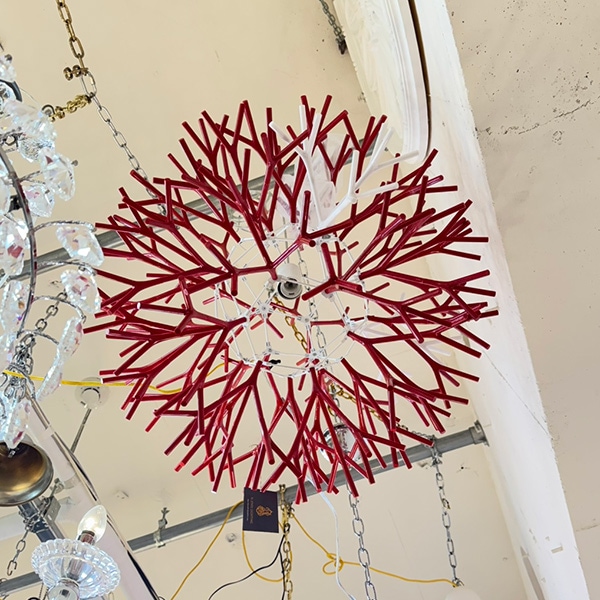 【1台在庫限り！】インテリア照明 アクリルサンゴデザイン照明1灯（W600～W1000mm）