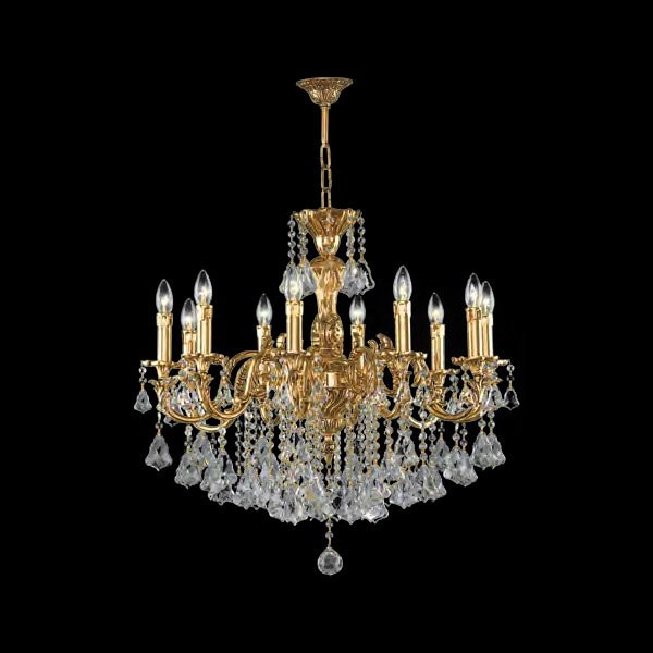 Asfour Crystal】エジプト・クリスタルシャンデリア70／10