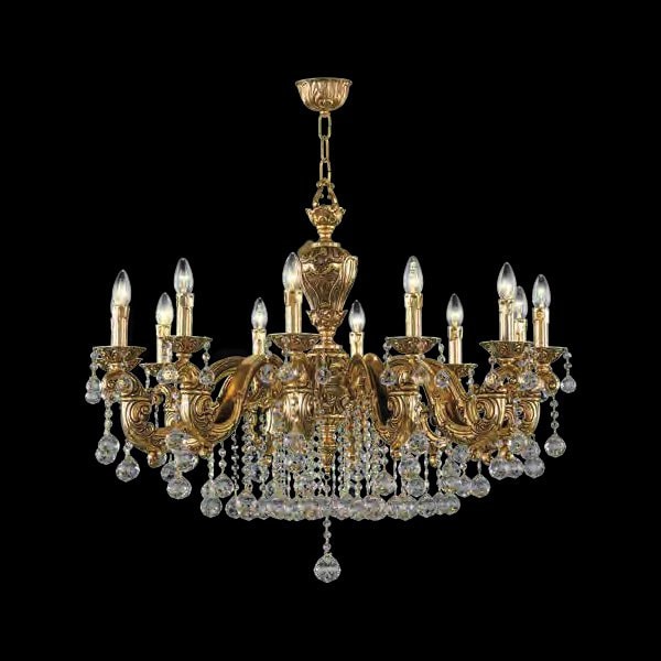 Asfour Crystal】エジプト・クリスタルシャンデリア253／12