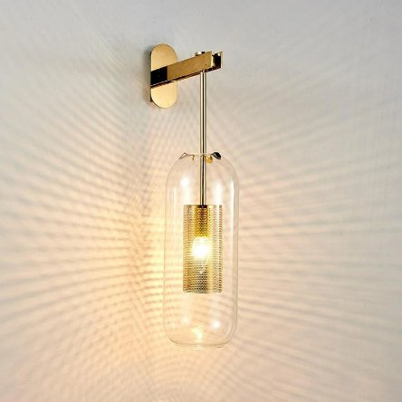 【法人様・店舗様限定】インテリア照明 モダンデザイン ガラスシェードウォールブラケット LED ウォールライト・ブラケットライト