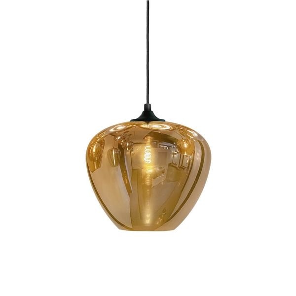 【MARETTI】オランダ・シェードペンダントライト「TULIP」1灯  COGNAC（φ200×H150mm）