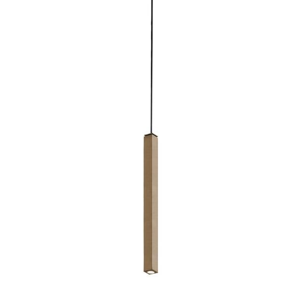 【MARETTI】オランダ・LEDペンダントライト「FINO」1灯  BRONZE（W38×H500mm）