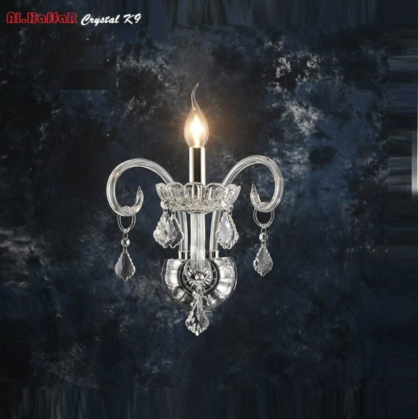 【法人様・店舗様限定】クリスタルブラケット クリア 1灯／2灯／3灯 （約W100～300mm × H150～450mm）