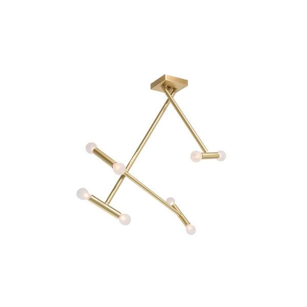 【MARETTI】オランダ・インテリア照明「HELIOS」8灯  BRONZE（W750×H670mm）