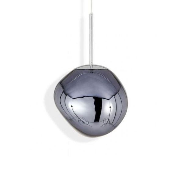 【MARETTI】オランダ・ペンダントライト「MELT」1灯  SMOKE（W280×H270mm）