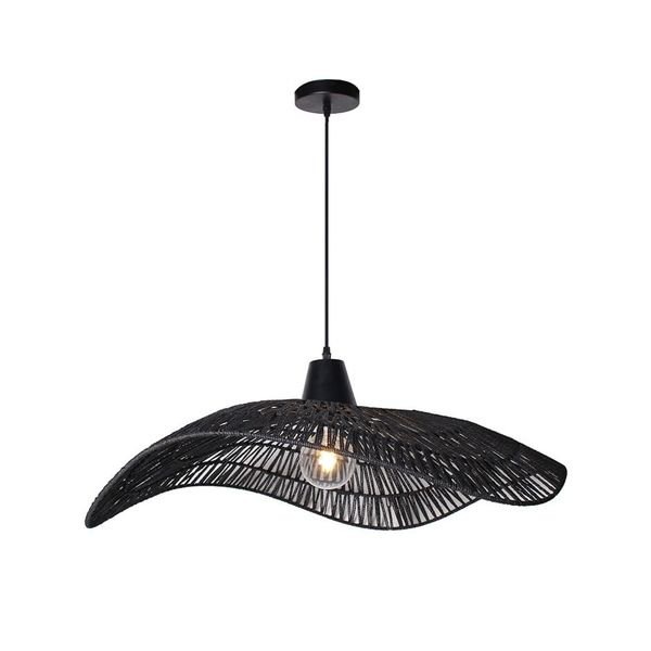 【MARETTI】オランダ・シェードペンダントライト「ANGELO」1灯  BLACK（W800mm）