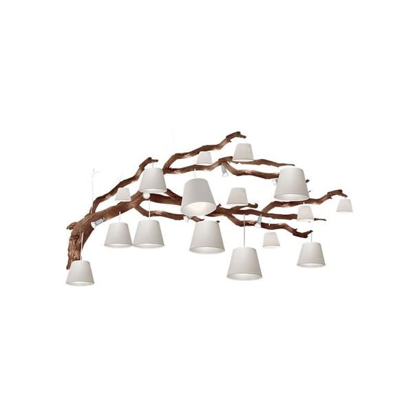 【MARETTI】オランダ・インテリア照明「OAK」24灯  WOOD（H900mm）