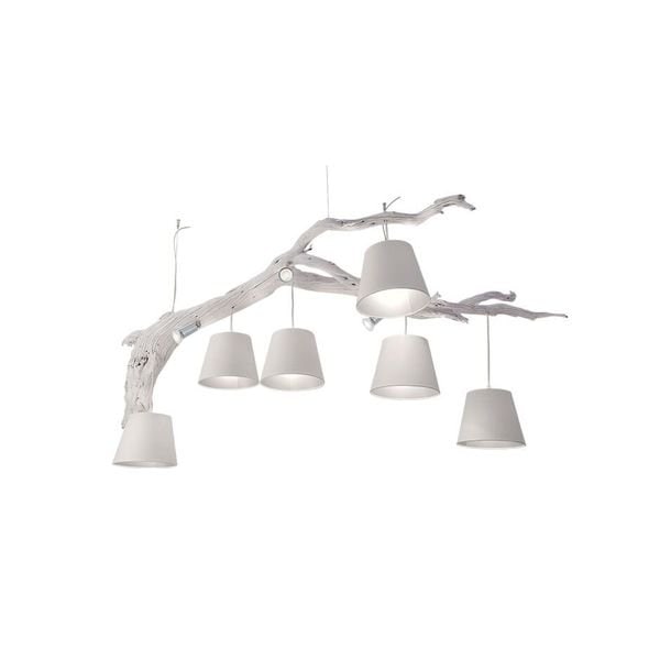 【MARETTI】オランダ・インテリア照明「OAK」9灯  WHITE（H700mm）