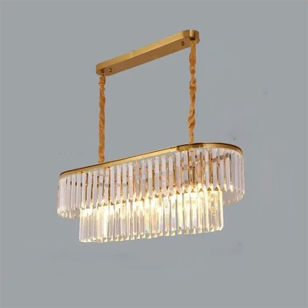 クリスタルシーリングライト  スクエア型ゴールド・ブラック・シルバー（W600～1200mm）