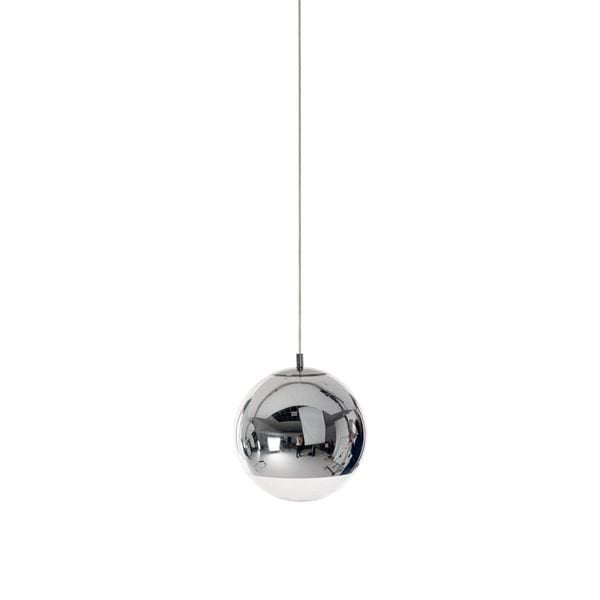 【MARETTI】オランダ・シェードペンダントライト「MIRROR BALL GLOBE」1灯  CHROME（φ250×H250mm）