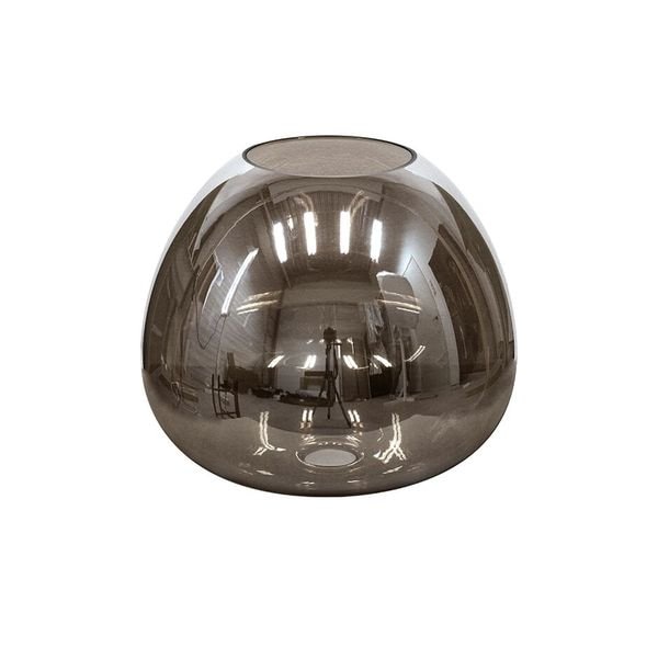 【MARETTI】オランダ・フロアランプ シェード単品「TULIP」 SMOKE（W400×H345mm）