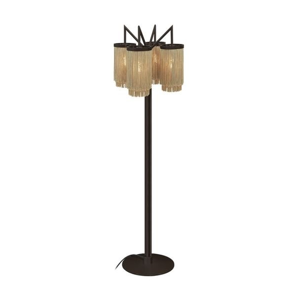 【MARETTI】オランダ・フロアランプ「FRINGES」4灯  BRONZE（φ350×H1600mm）