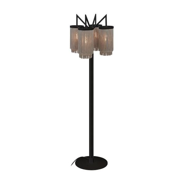 【MARETTI】オランダ・フロアランプ「FRINGES」4灯  BLACK（φ350×H1600mm）
