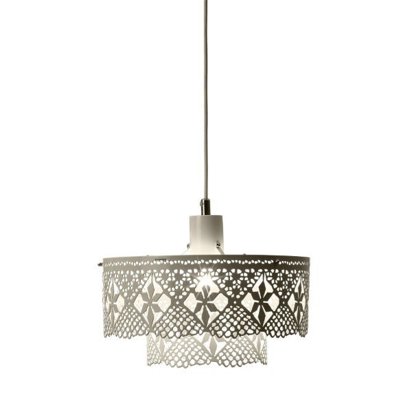 【Bsweden】スウェーデン・インテリア照明「Gladys lamp」グラディスペンダントランプ（ミディアム） 1灯 ホワイト（Φ320×H210mm）