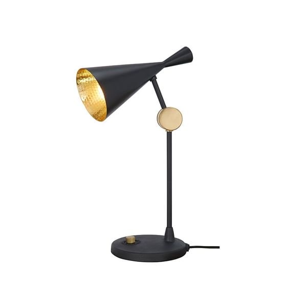 【MARETTI】オランダ・テーブルランプ「BEAT」1灯  BLACK×GOLD（W360×H530mm）