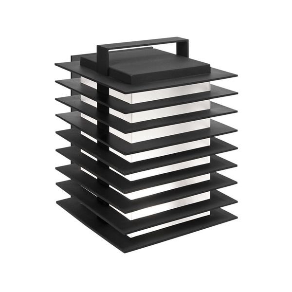 【MARETTI】オランダ・屋外用 ウォールライト「STACK」1灯  BLACK（W325×H415mm）