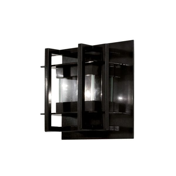 【MARETTI】オランダ・屋外用 ウォールライト「COSTA」1灯  BLACK（W180×D118×H180mm）