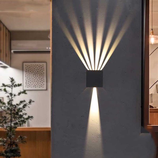 【法人様・店舗様限定】【Jollysun】屋外LEDウォールライト（Ｗ100×Ｈ100×Ｄ60mm）***