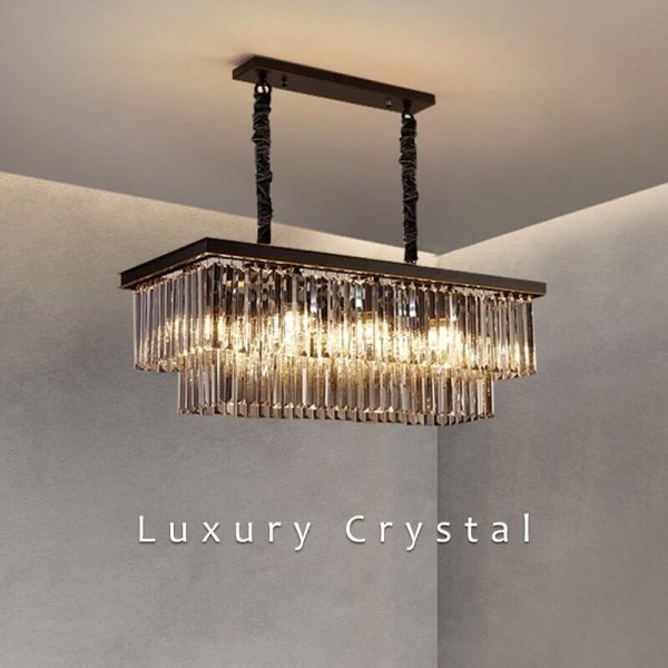 インテリア照明 スクエアモダンシェード照明 8／11／14灯 ブラック （W600～W1000mm）