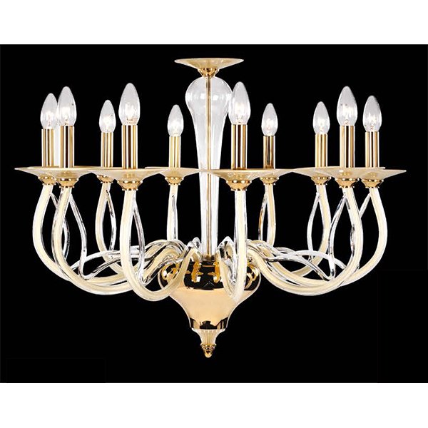 【イリスクリスタル】【AMARA】スペイン・クリスタルシャンデリア 5～10灯 全4色