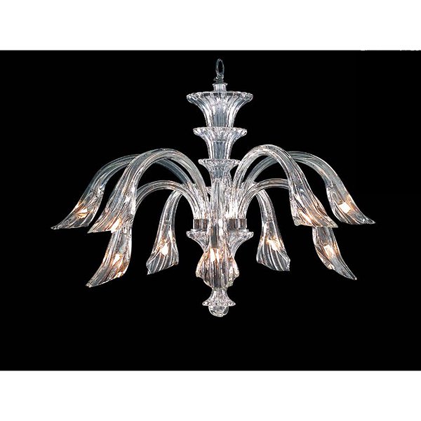 【イリスクリスタル】【AMBERS】スペイン・クリスタルシャンデリア クリア 3～10灯(W520×H420mm)