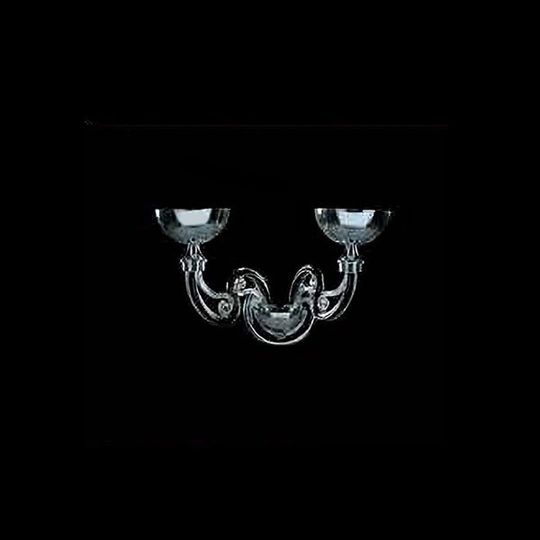 【イリスクリスタル】【ARIADNA】スペイン・クリスタルウォールシャンデリア 全3色 2灯(W350～H200mm)