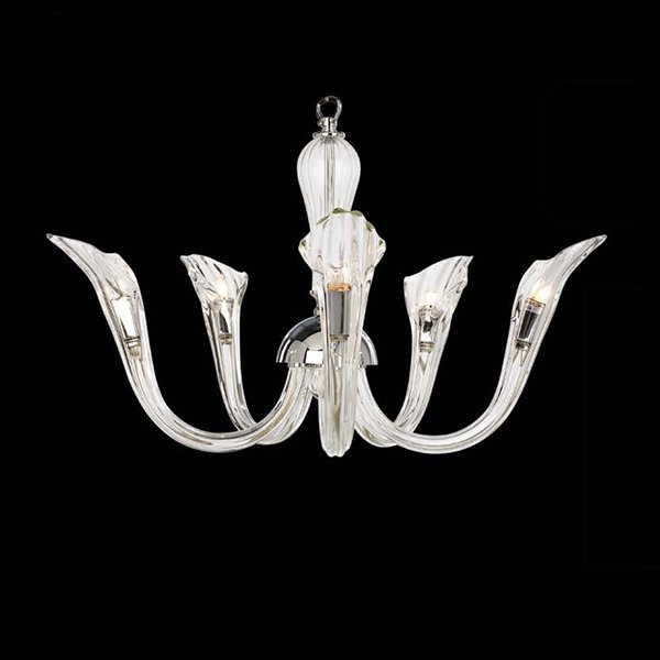 【イリスクリスタル】【ASTRID】スペイン・クリスタルシャンデリア クリア 3～10灯(W550～700mm)