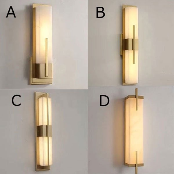 インテリア照明 モダンLEDウォールライト ブラック／ゴールド