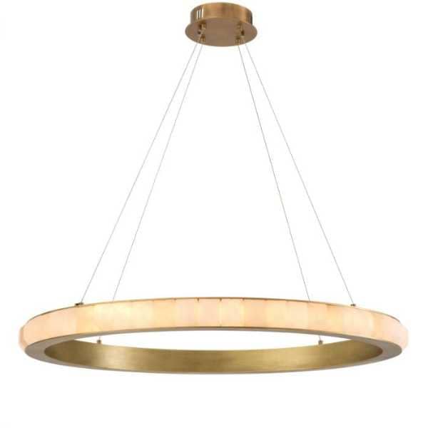 【EICHHOLTZ】デザイン照明「CABILDO」ゴールド（φ1200×H75mm)※同メーカー合計42万円以上で発注可