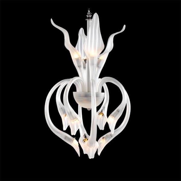 【イリスクリスタル】【BORNEO】スペイン・シャンデリア  全5色 12灯／21灯(H720mm~970mm)