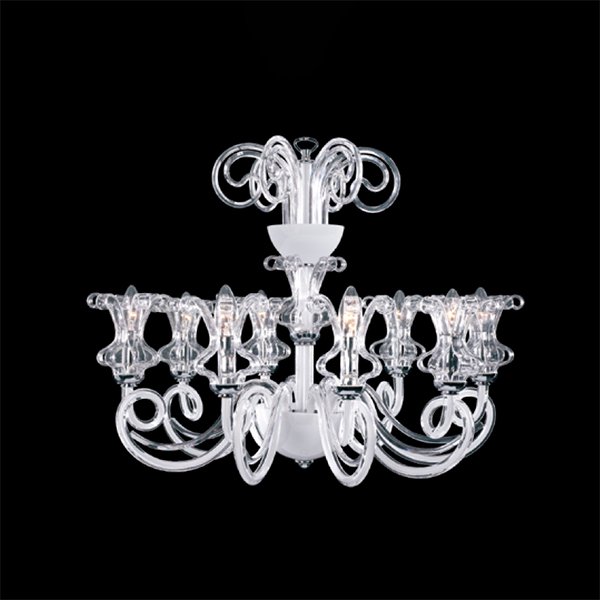 【イリスクリスタル】【MIAMI】スペイン・シャンデリア 全3色  6灯～16灯(W600mm~1020mm)