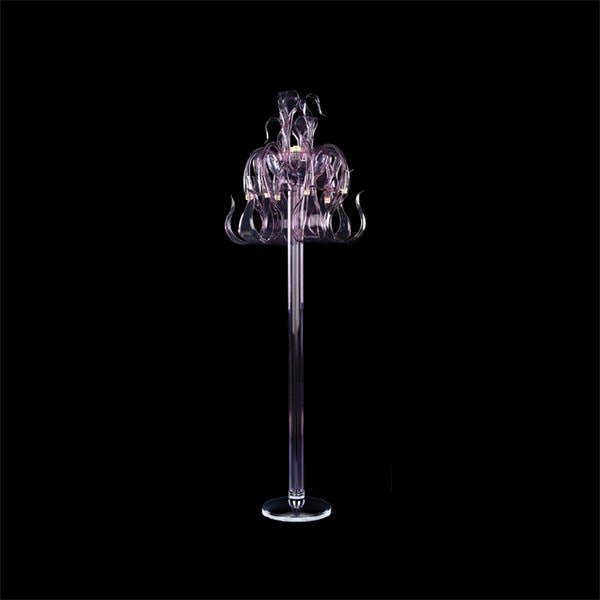 【イリスクリスタル】【ATENEA】スペイン・クリスタル フロアランプ 全4色 9灯(W560×H1680mm)