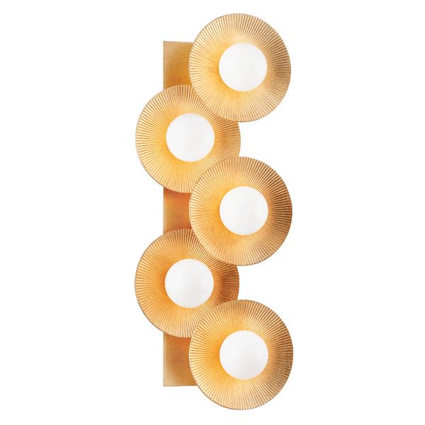 【CORBETT】アメリカ・デザインウォールライト「EMERALD」5灯(W248×H616mm)