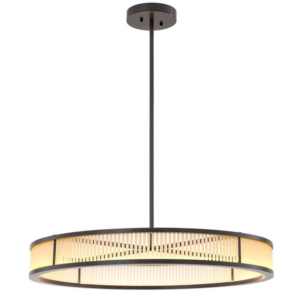 【EICHHOLTZ】デザイン照明「THIBAUD」L ブロンズ（φ900×H150mm)※同メーカー合計42万円以上で発注可
