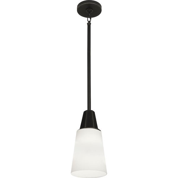 【ROBERT ABBEY】アメリカ・ペンダントライト「Wheatley Pendant」1灯ブロンズ／フロスト（W381×H293mm）