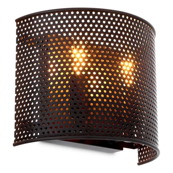 【EICHHOLTZ】デザイン照明ウォールライト「MORRISON」2灯 ブロンズ（W255×D135×H205mm)※同メーカー合計42万円以上で発注可