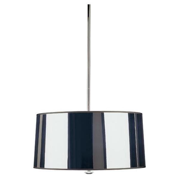 【ROBERT ABBEY】アメリカ・ペンダントライト「Penelope Pendant」3灯シルバー（W648×H369mm）