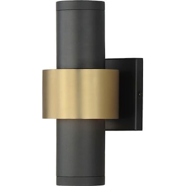 【ET2】アメリカ・アウトドアウォールライト「Reveal」ブラック（W127×D159×H305mm）