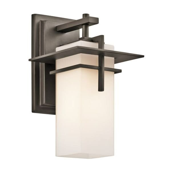 【KICHLER】アメリカ・アウトドアウォールライト「Caterham」1灯(W170×D190×H300mm)