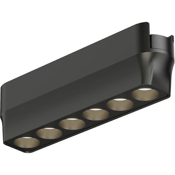 【ET2】アメリカ・LEDシーリングライト「Continuum」 ブラック（W127×D26×H39mm）