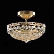 【Preciosa】最高級クリスタルシャンデリア 3灯(W325)