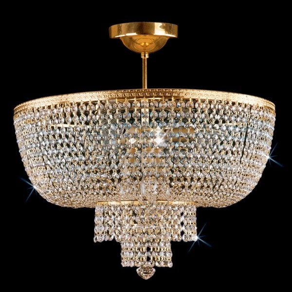 Preciosa】最高級クリスタルシーリングシャンデリア 6灯