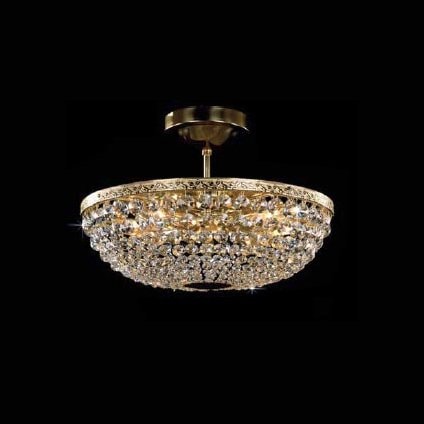 【Preciosa】最高級クリスタルシーリングシャンデリア 4灯(W400mm)