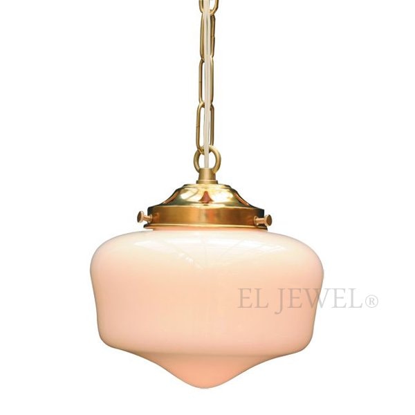 【入荷未定】【LAMPS】ガラスシェードペンダントランプ 1灯(W165×H670mm)