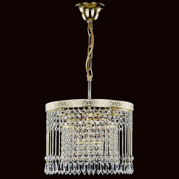 【JOSEF WRANOVSKY】チェコクリスタルシャンデリア 3灯(W300×H250mm)