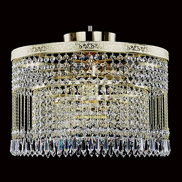 【JOSEF WRANOVSKY】チェコクリスタルシーリングシャンデリア 6灯(W400×H300mm)